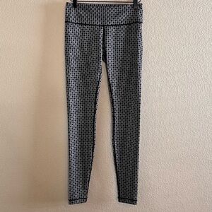 Lululemon Geometric Print Full Length Leggings Size 4